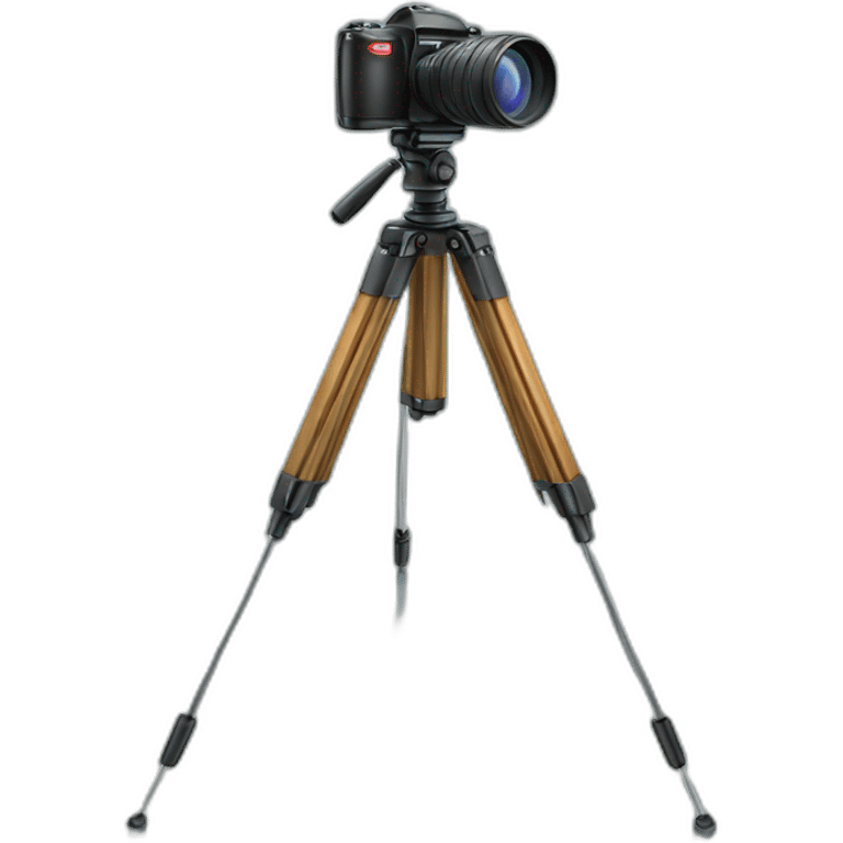 camera with tripod emoji