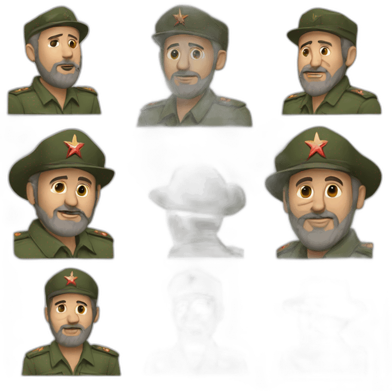 Fidel Castro emoji