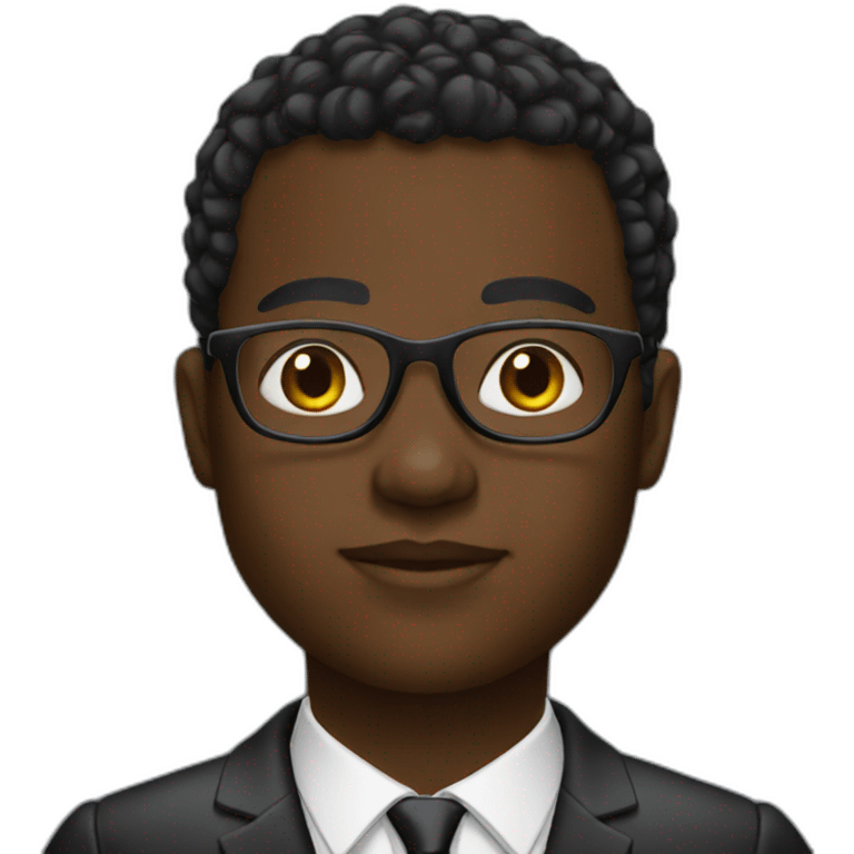 african-young-lawyer emoji