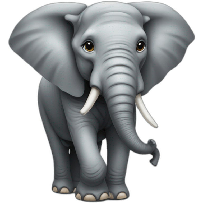 elephant, stylish emoji