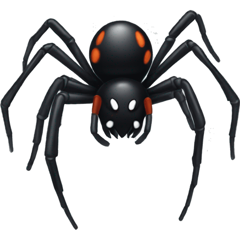 Black Widow spider emoji