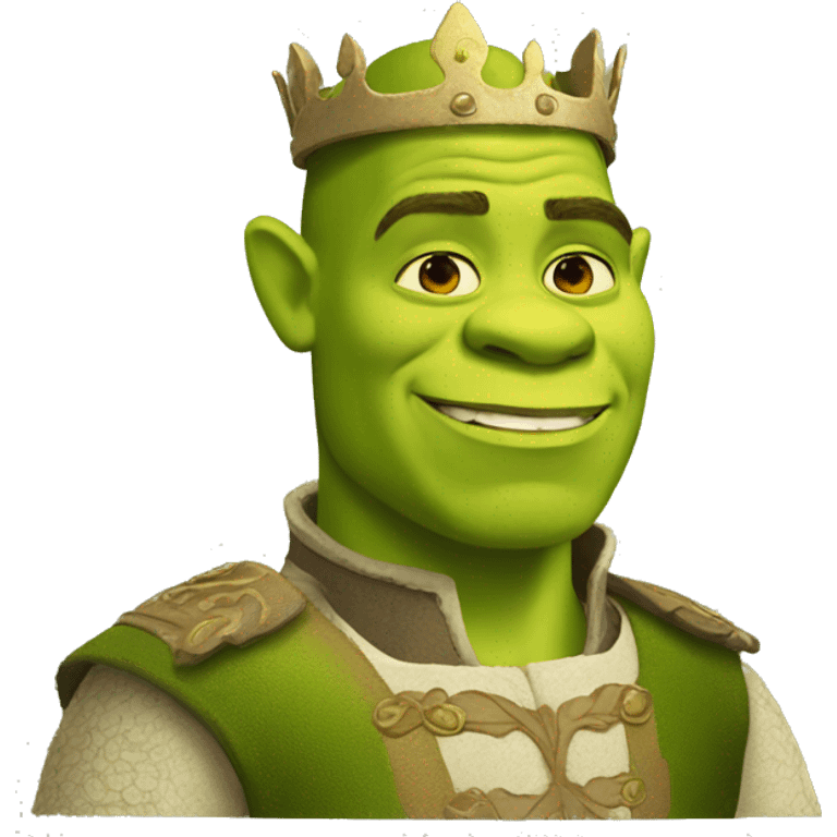 Prince shrek emoji