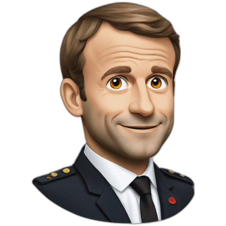 Emmanuel Macron  emoji