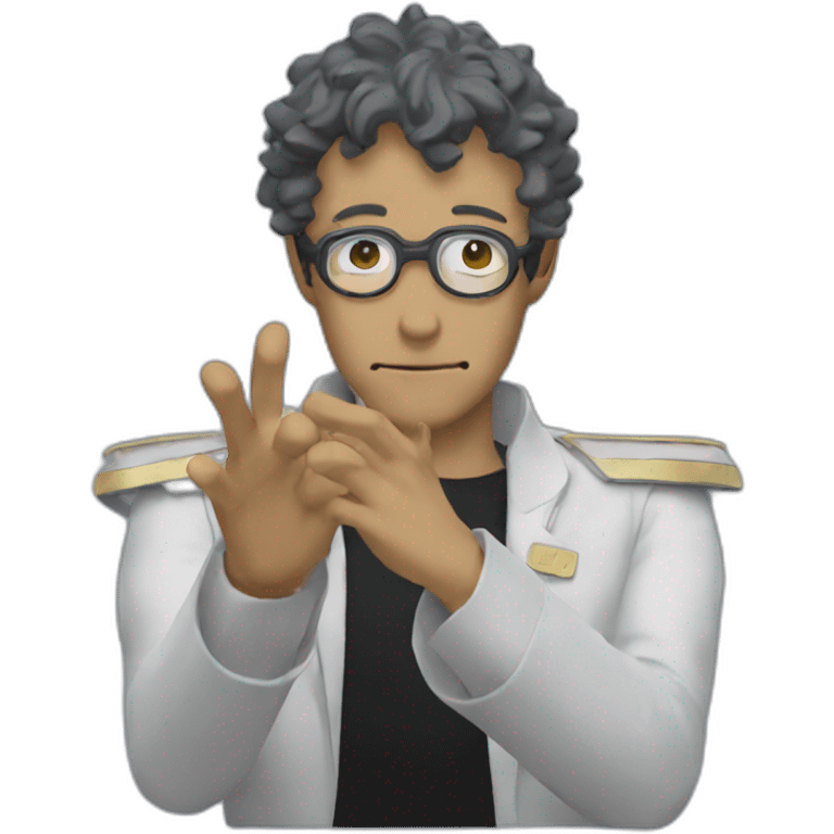 gendo pose hands emoji