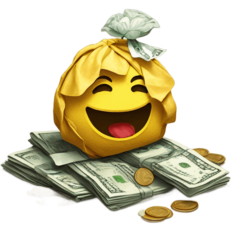 Sad money emoji