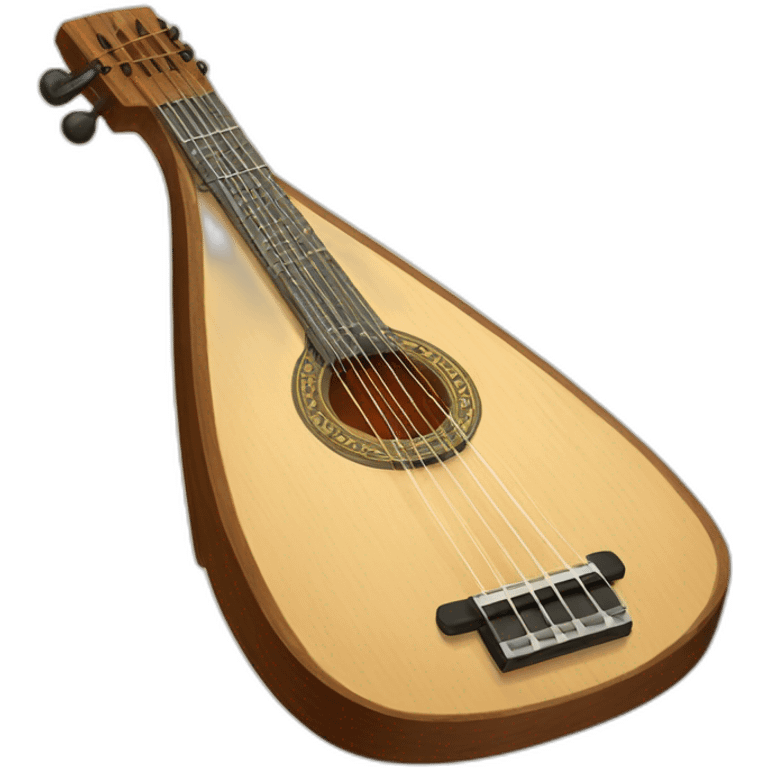 Erlandskian The Balalaika Daminko Balalaika Family instrument emoji