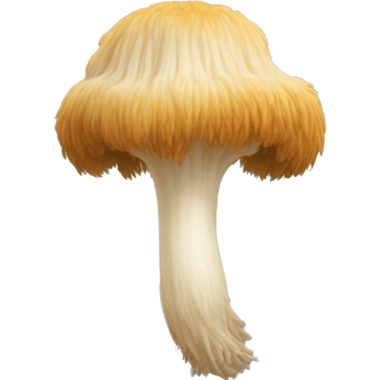 Hericium erinaceus lion's mane emoji