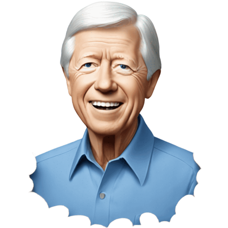 Jimmy carter in a pill of peanuts  emoji