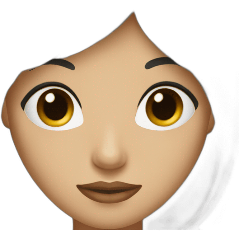 woman-with-long-black-hair-and-straight-bangs emoji