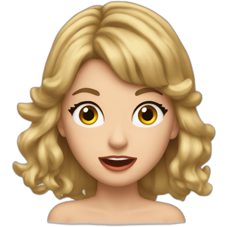 Taylor Swift astonished emoji