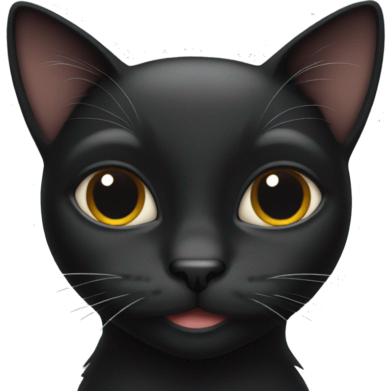 Black cat emoji