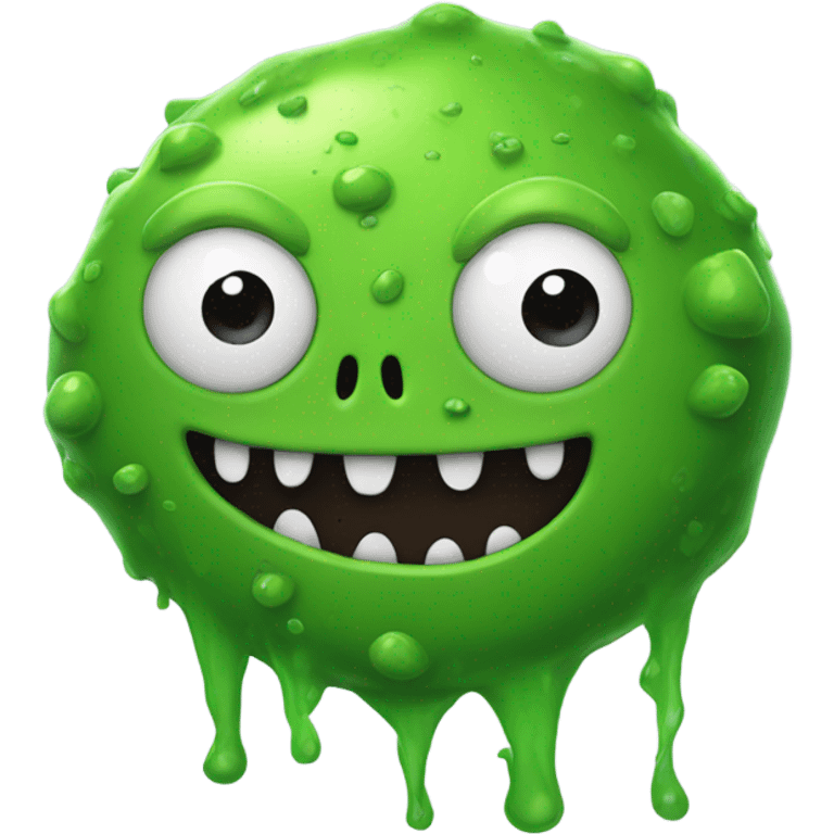 Slime monster emoji