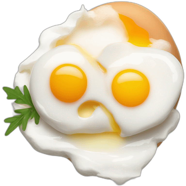 Poached-egg emoji