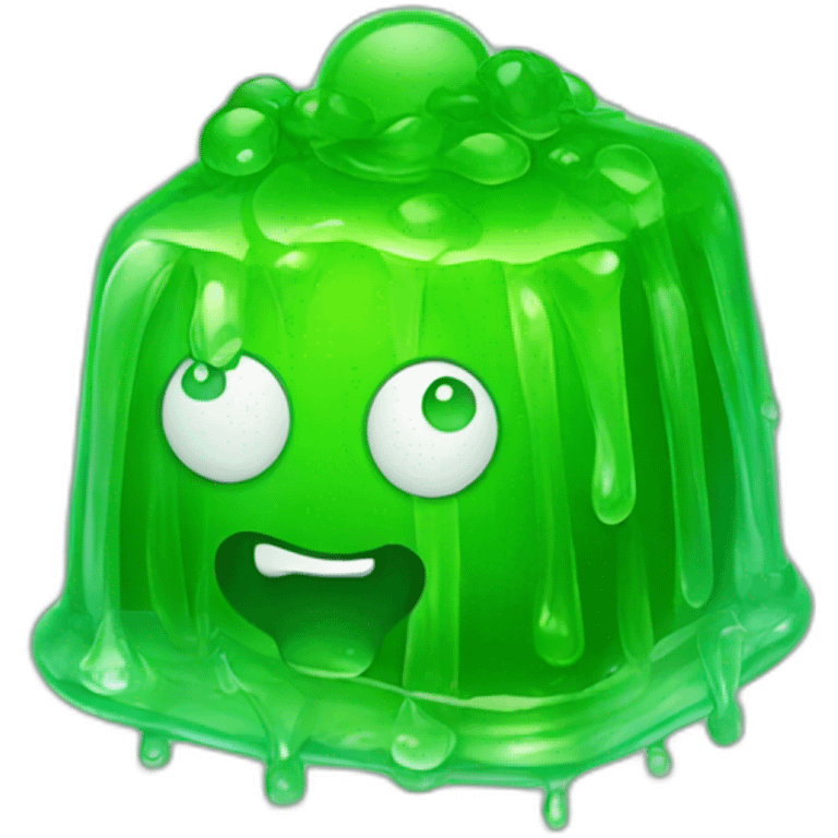 Green Jelly  emoji