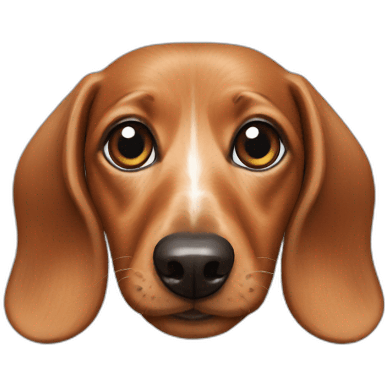 Dwarf dachshund emoji