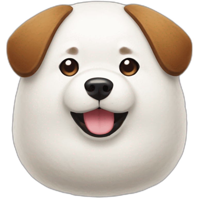 Onigiri-dog emoji