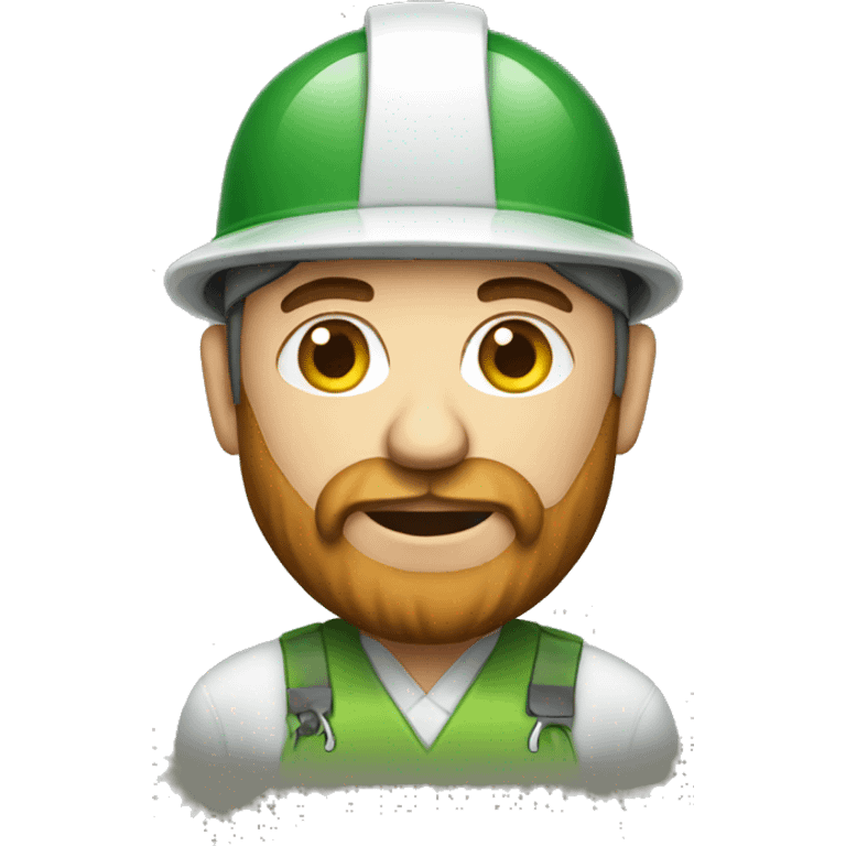 an Irish worker emoji