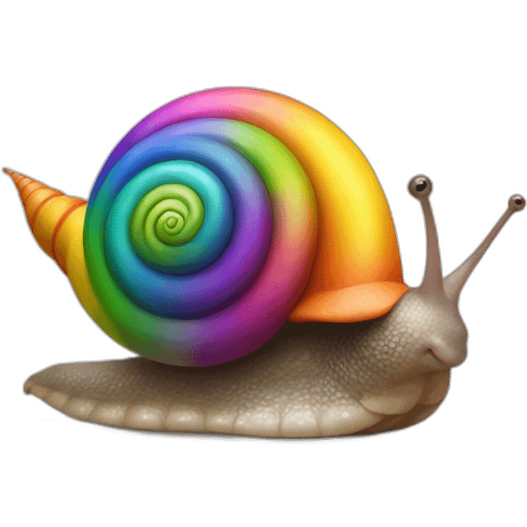 Gay snail emoji