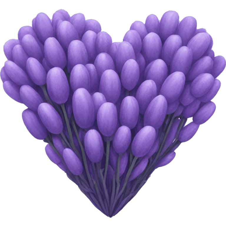 lavender heart emoji