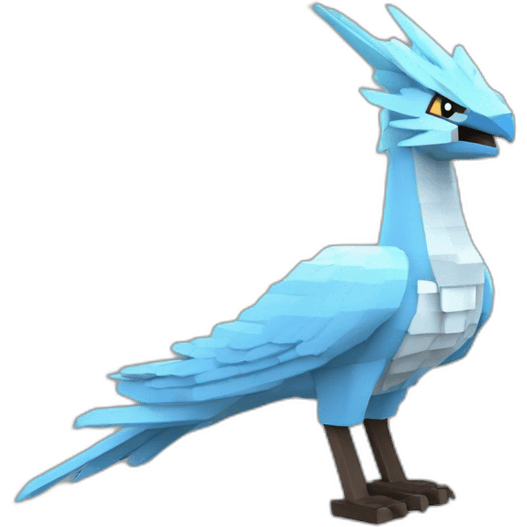 head hat ice Articuno pokemon pixelmon Minecraft delegate hot new emoji