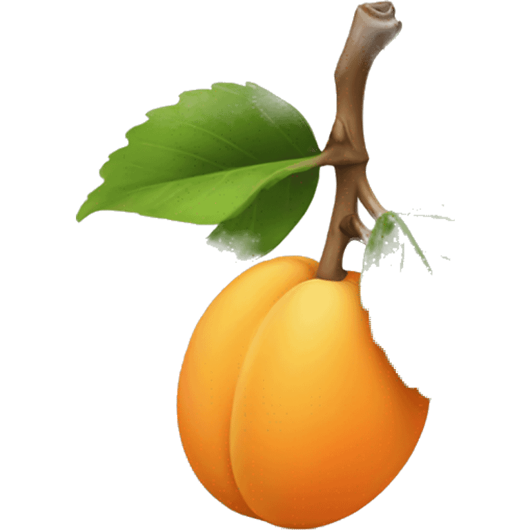 Apricot emoji