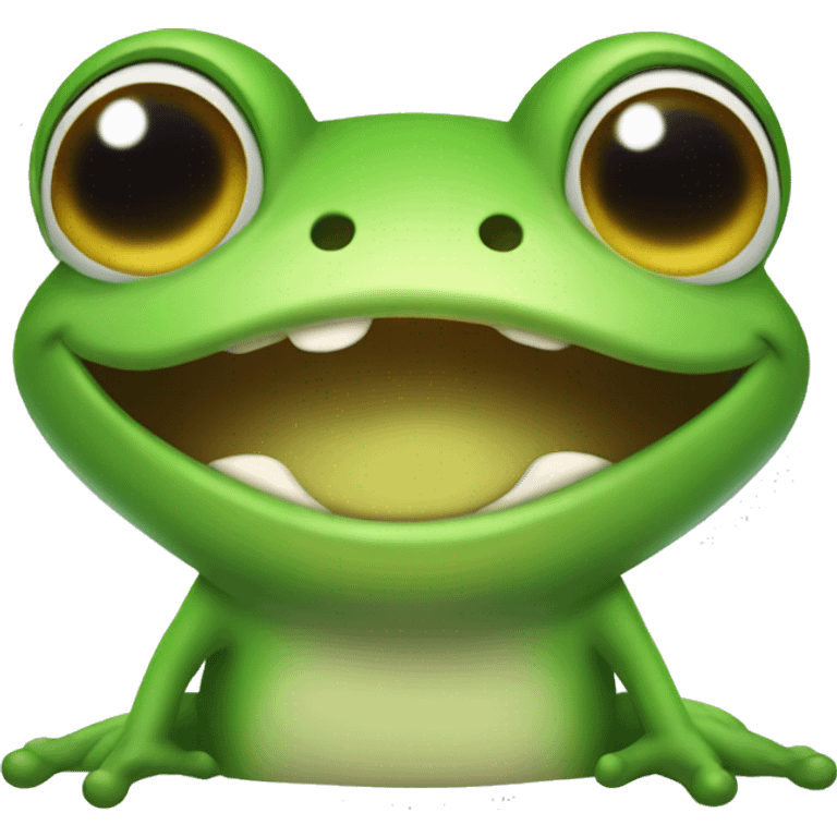 happy frog emoji