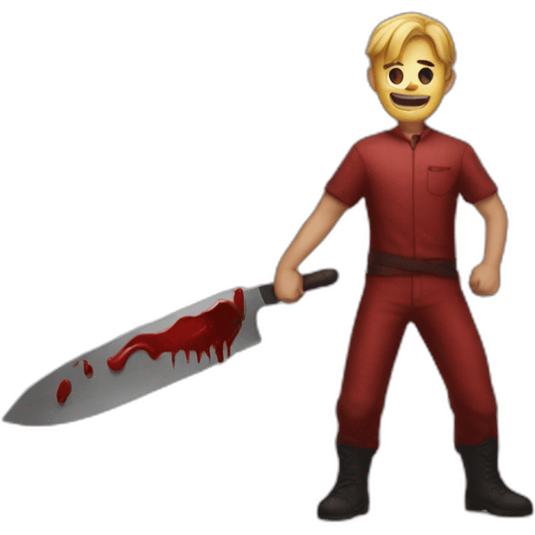 blood knife guy emoji