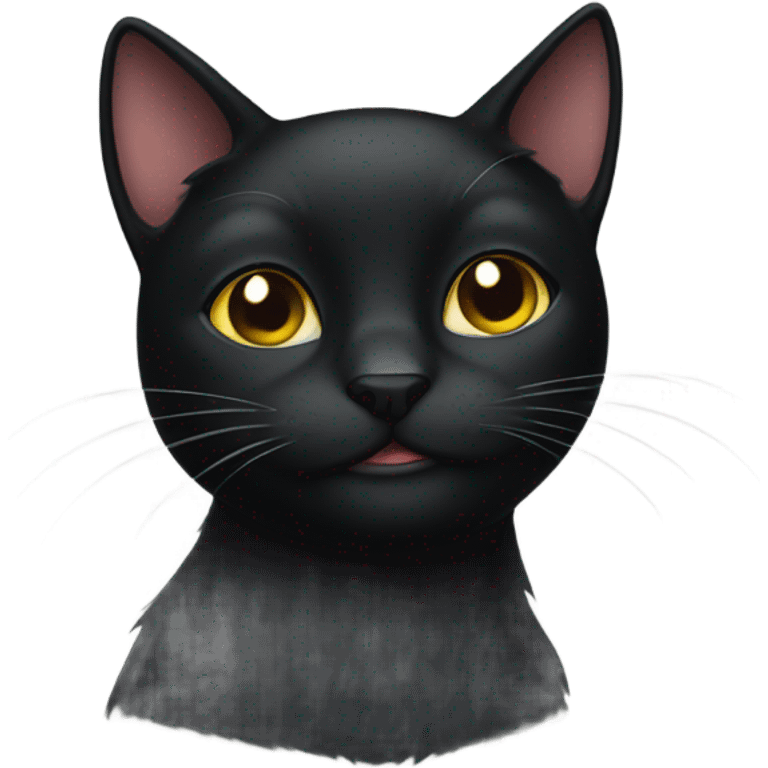 black cat emoji