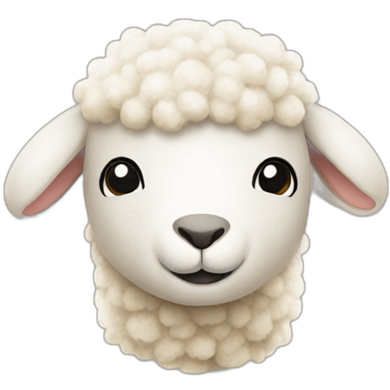 stuffed toy lamb emoji