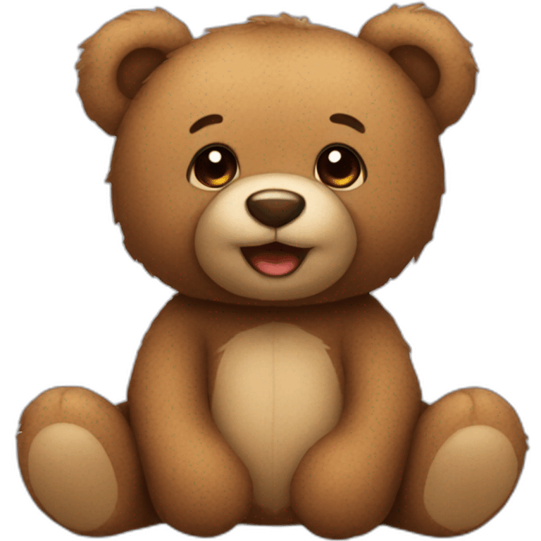 teddy bear emoji