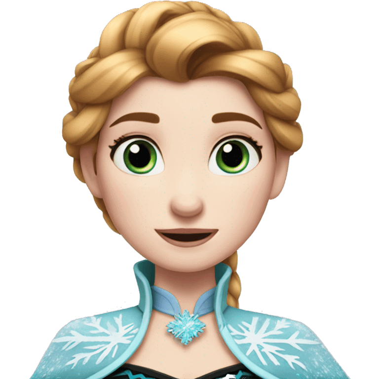 Frozen Anna emoji