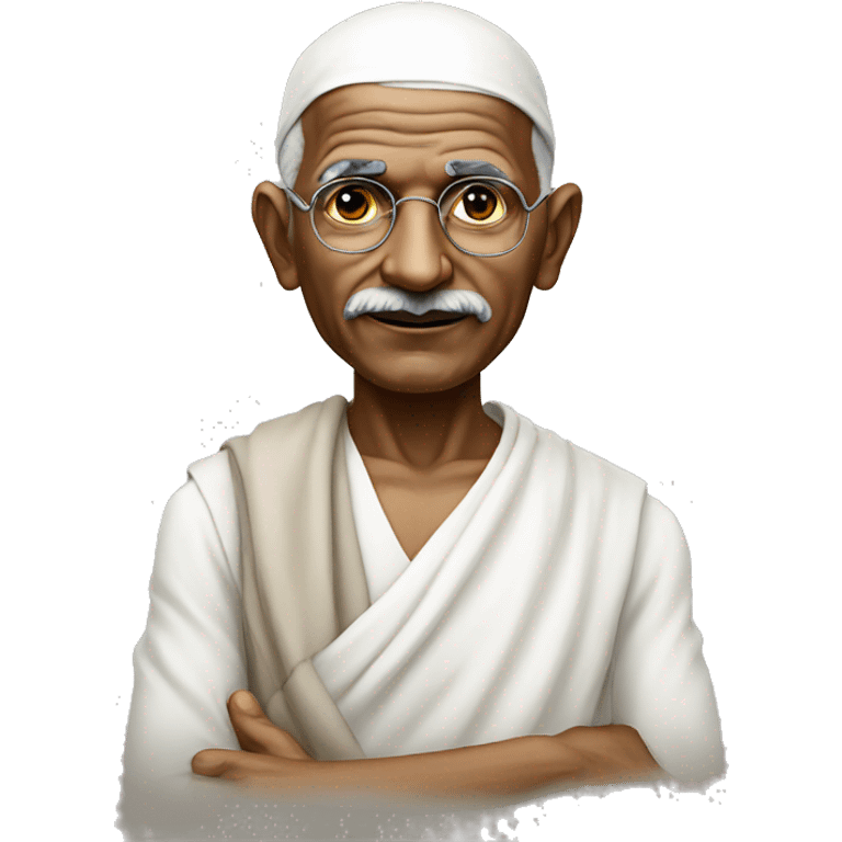 ghandi  emoji