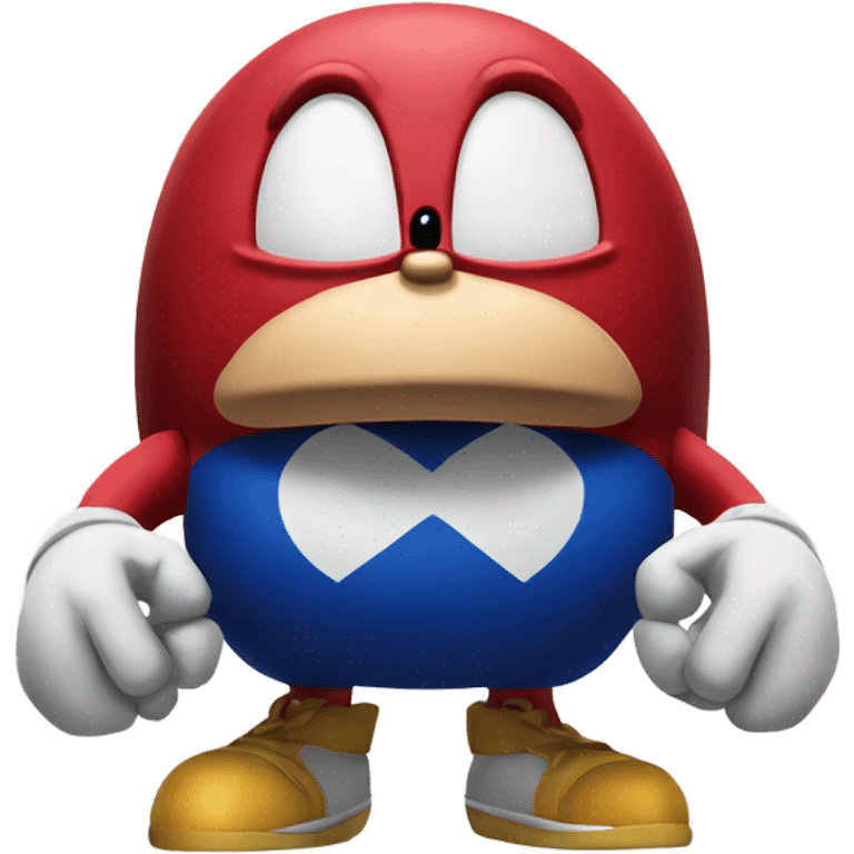 knuckles from sonic movie emoji