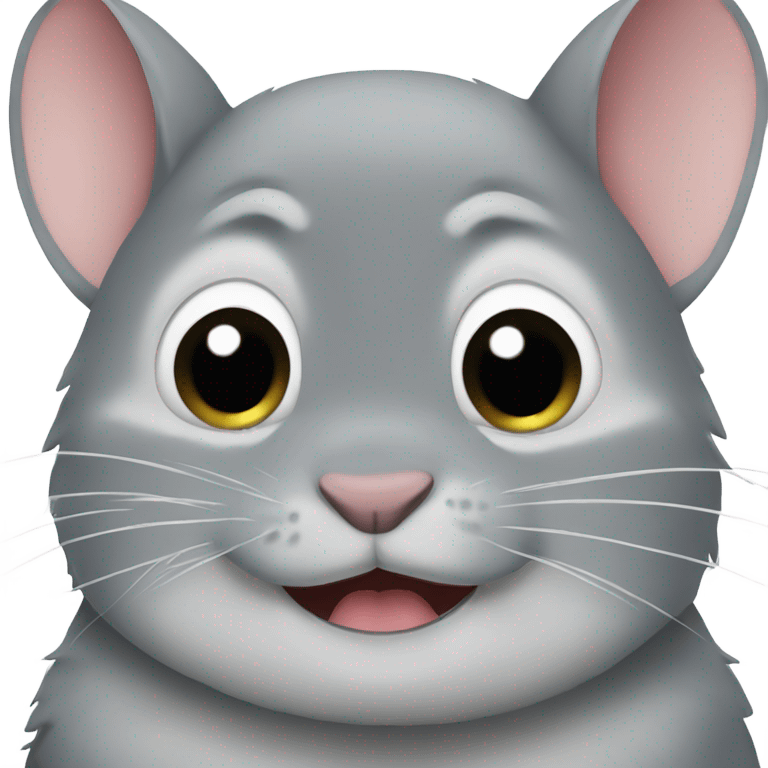 Crying chinchilla emoji