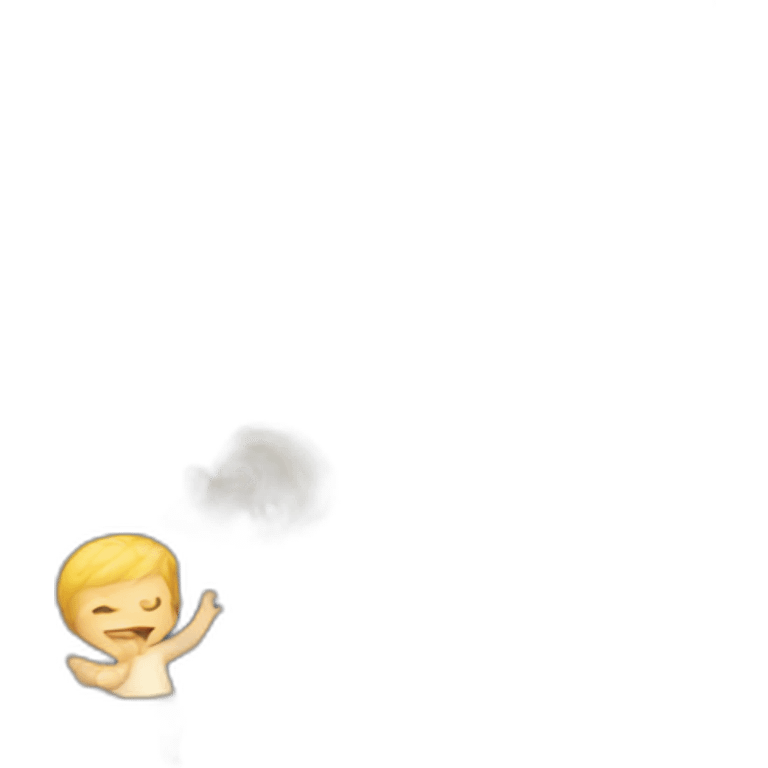 Blond White boy dancing emoji