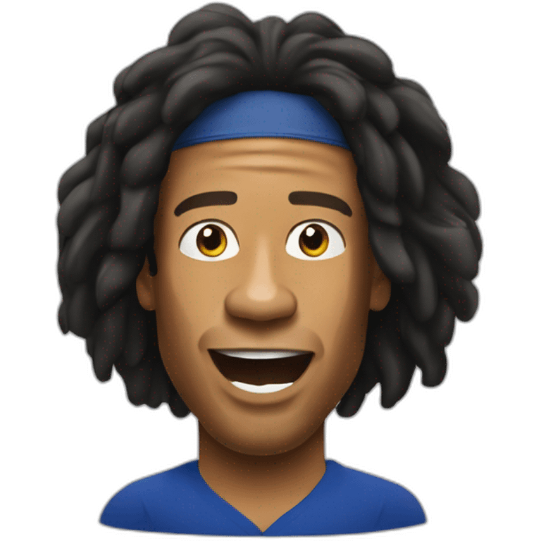 Ronaldinho sur lion emoji