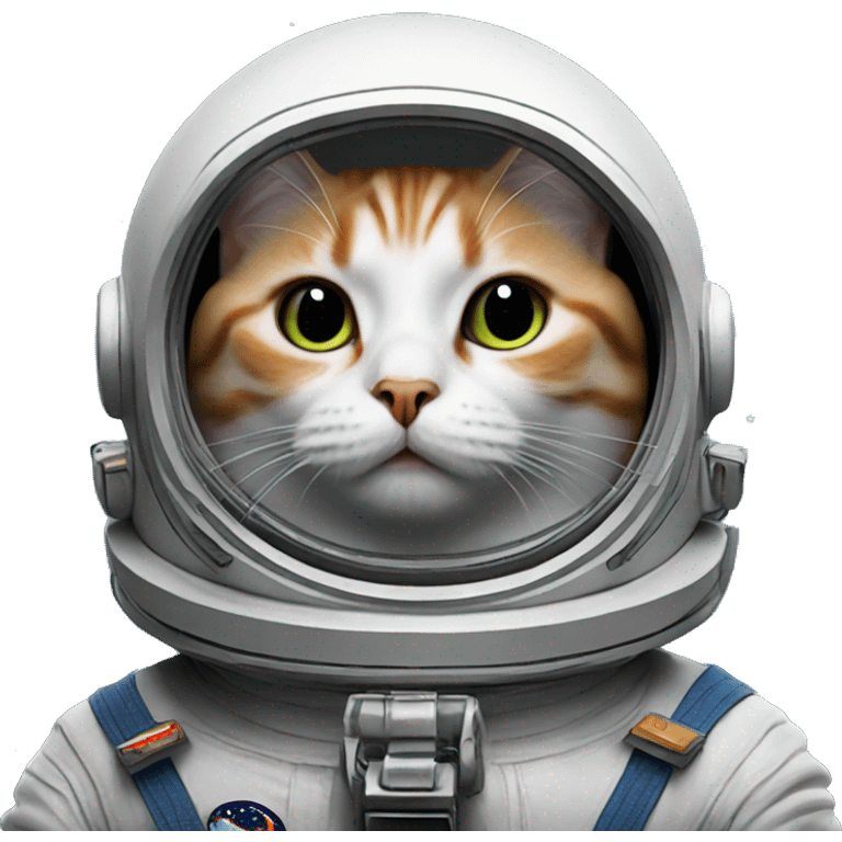 Cat in space emoji