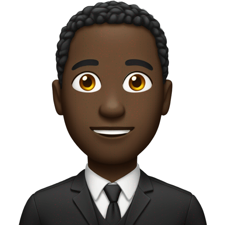 Black man  emoji