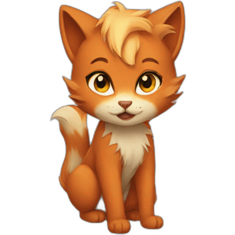 Catgirl Firefox emoji