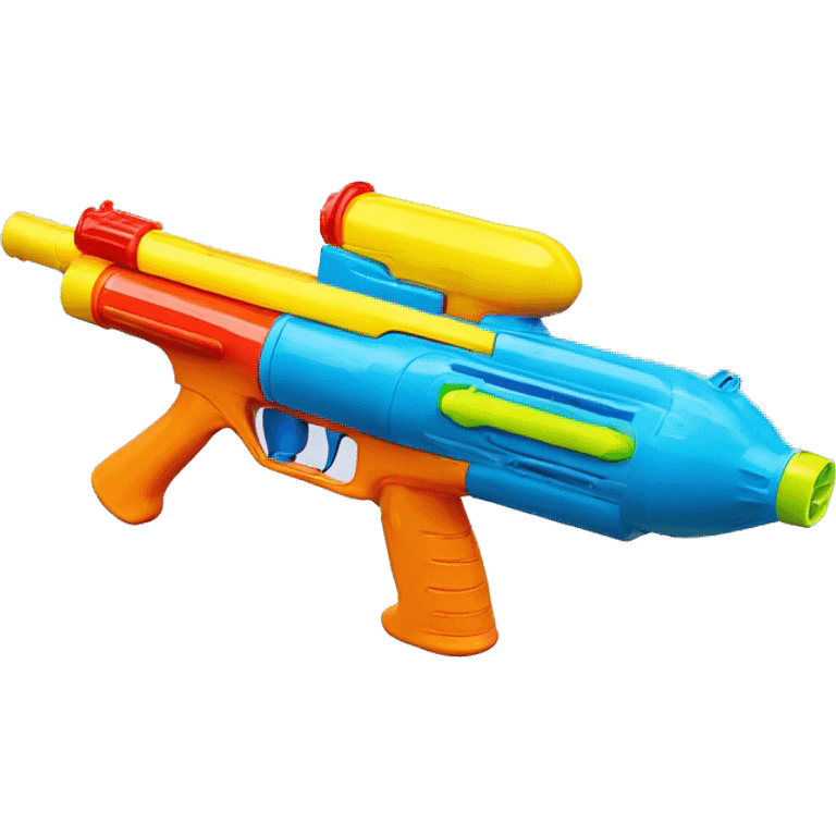 Super Soaker: Iconic-style Candid Likeness 1990’s Toy

A powerful water gun with pump-action technology emoji