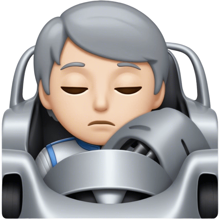 sleepy racecar emoji