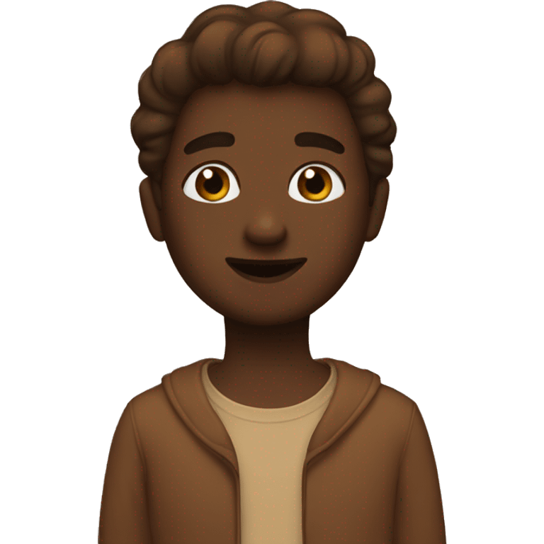 Brown aesthetic  emoji