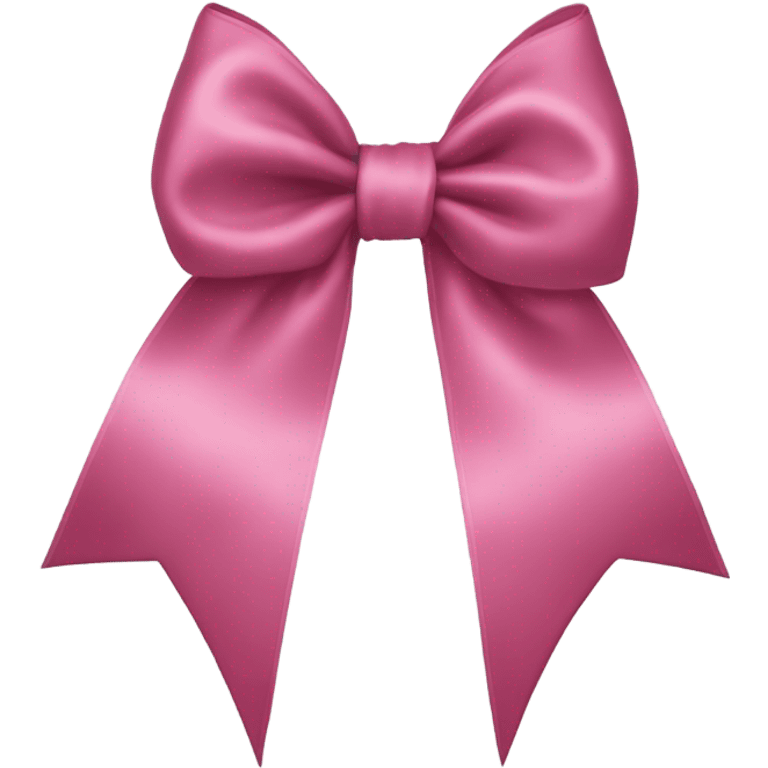 Coquette bow emoji