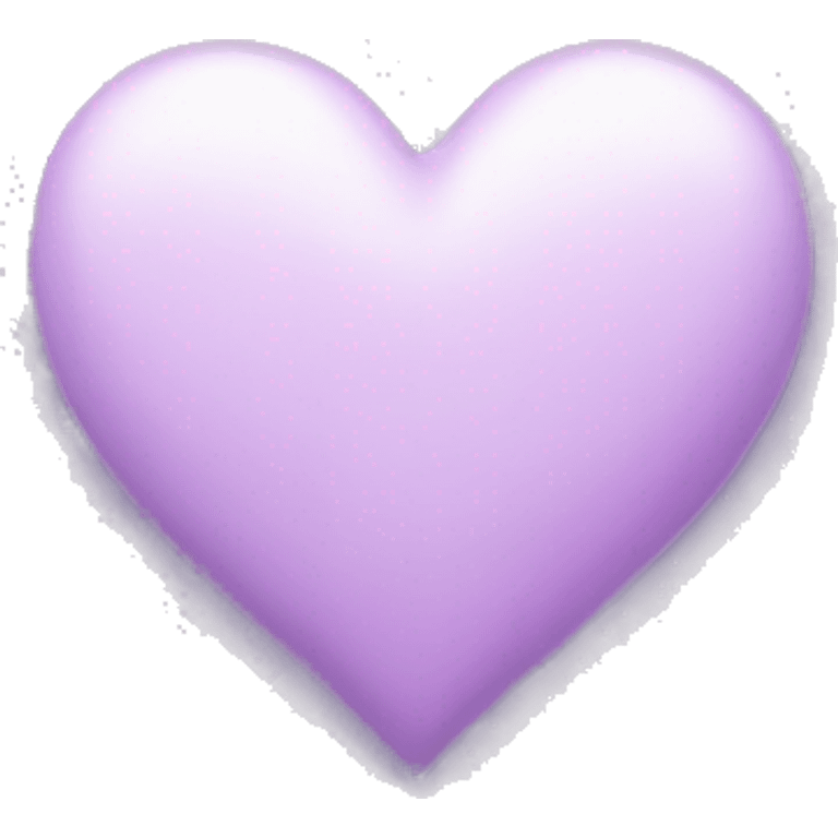 lilac heart emoji