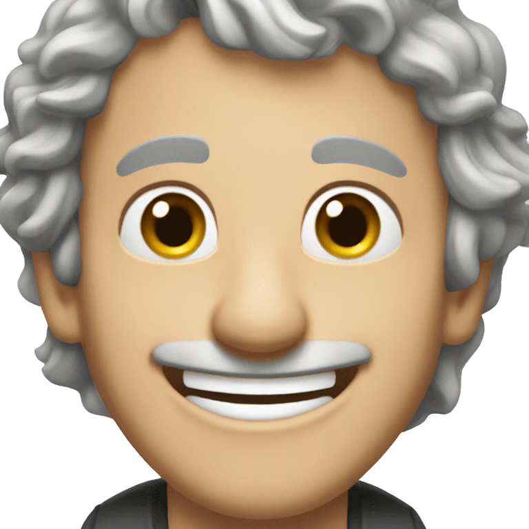 Laughing Alan Prost  emoji