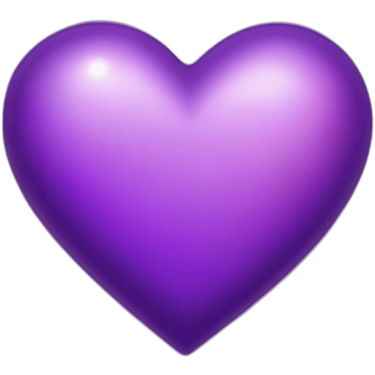 purple sparkle heart emoji