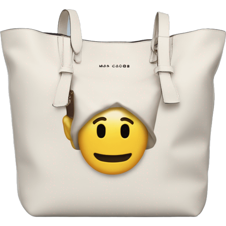 marc jacob’s tote bag emoji