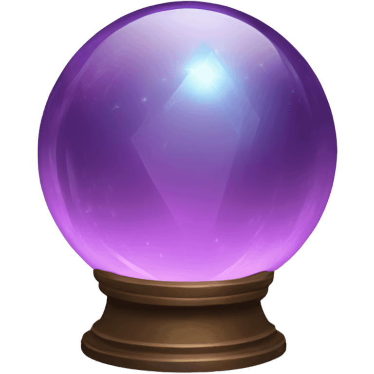 Magic crystal ball emoji