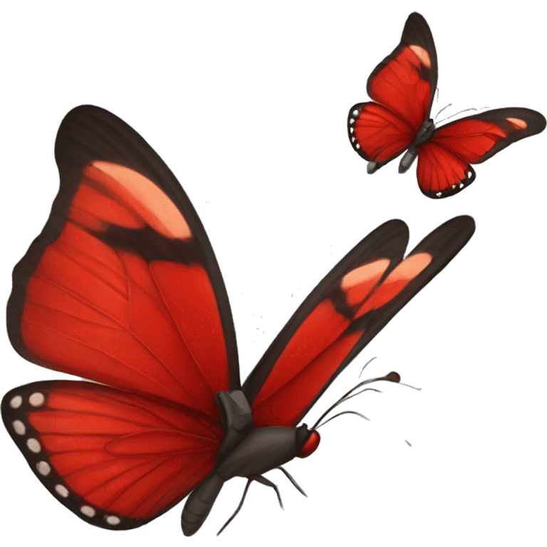 Red Butterfly emoji