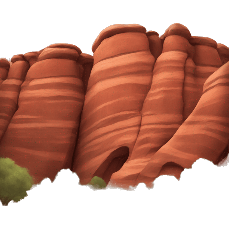 Sedona red rocks emoji